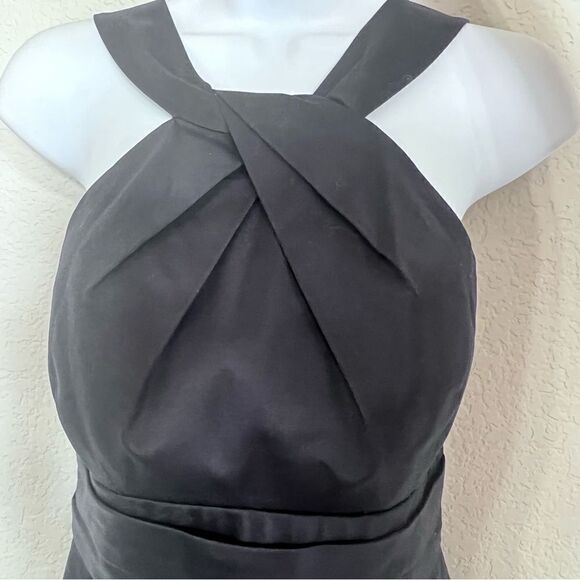 Beautiful cocktail/bridesmaid dress with Y neck and pockets, women’s size 4 - Picture 3 of 7